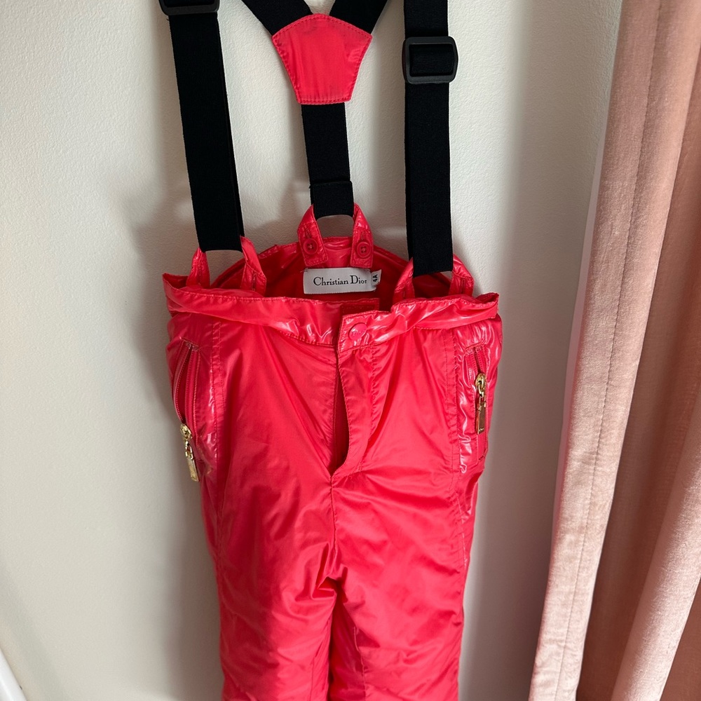 Christian Dior snow pants size 4